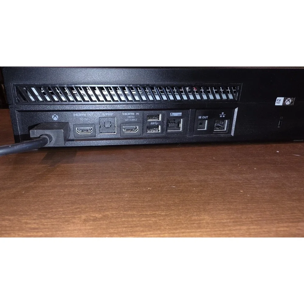 Microsoft Xbox One 500GB - Used Black Console 1540 Tested -Working +Power Brick